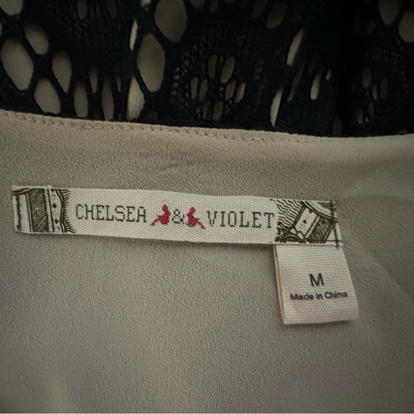 Women’s (M) Navy pullover dress w/ 3/4 dolman sleeves - Picture 5 of 5